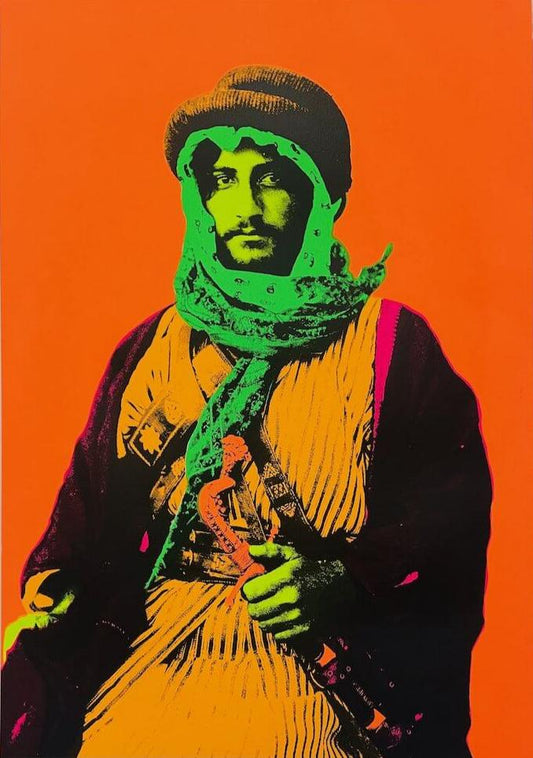 Bedouin fluor (35x50cm)